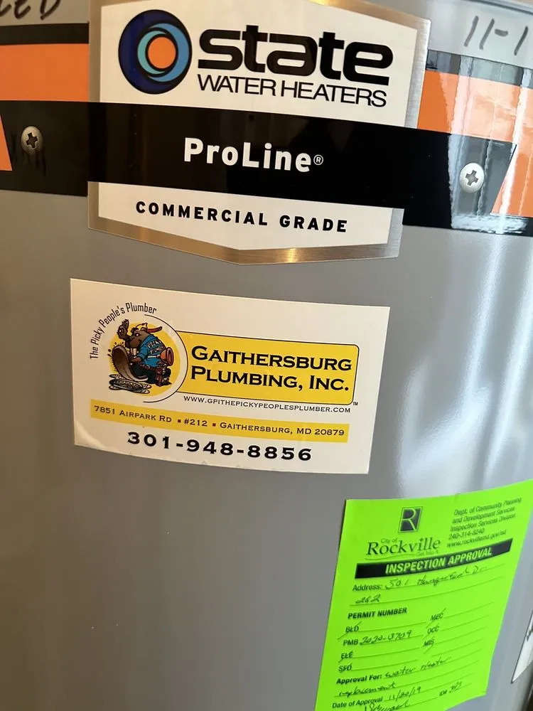 Slide of Gaithersburg Plumbing