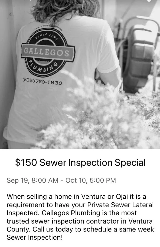 Slide of Gallegos Plumbing