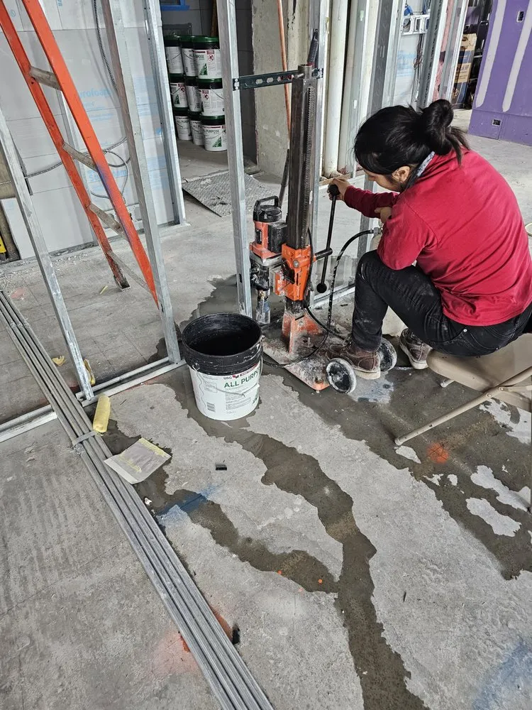 Slide of Gallion piping and heating