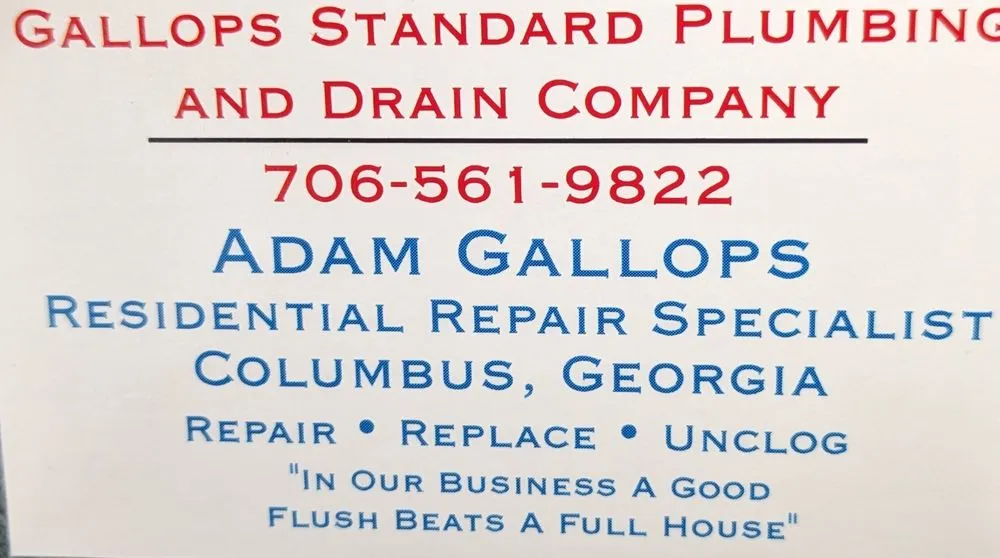 Slide of Gallops Standard Drain & Company