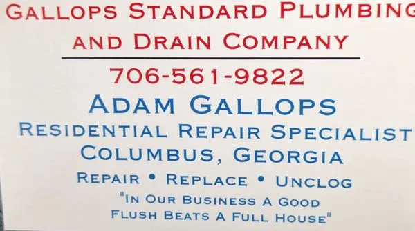 Gallops Standard Drain & Company