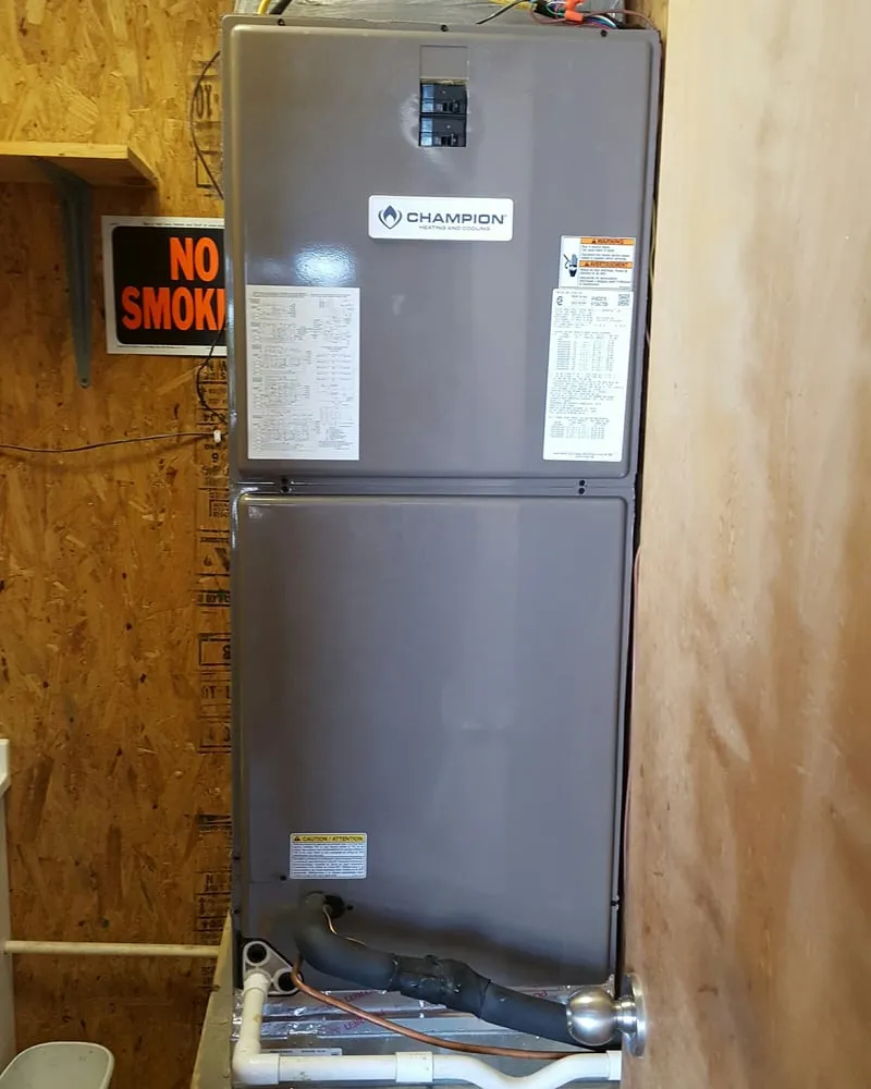 Slide of Gann Heating - Air & Plumbing