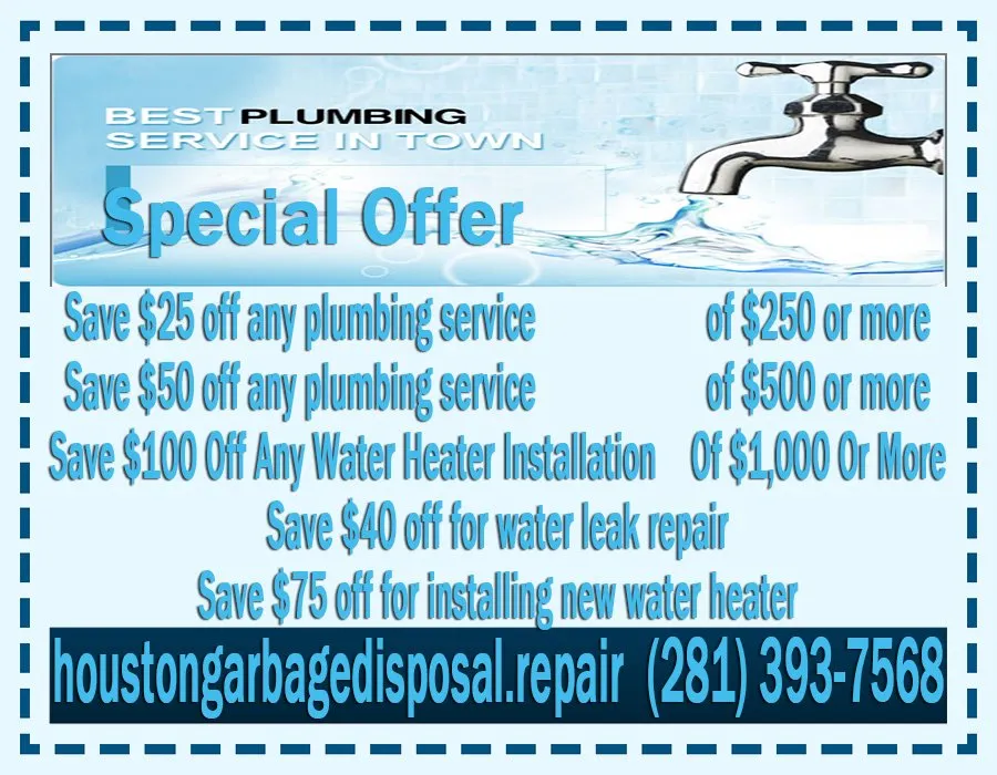 Slide of Garbage Disposal Repair Houston