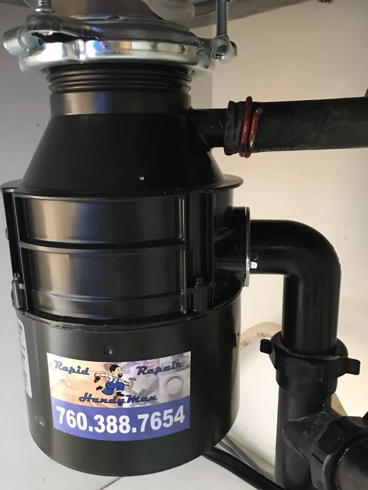 Slide of Garbage Disposal Repairman