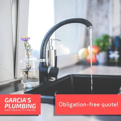 Garcia's Plumbing and Drain Cleaning Logo