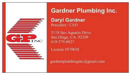 Slide of Gardner Plumbing