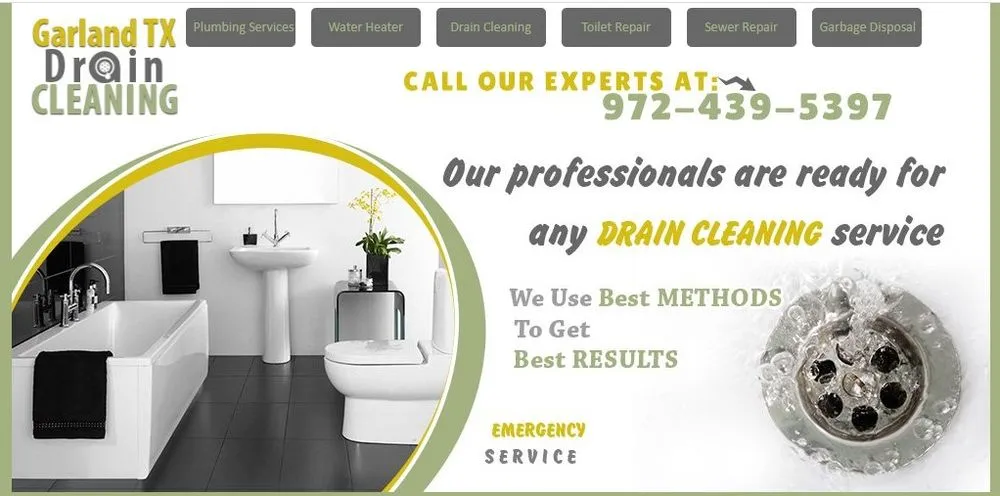 Slide of Garland TX Drain Cleaning