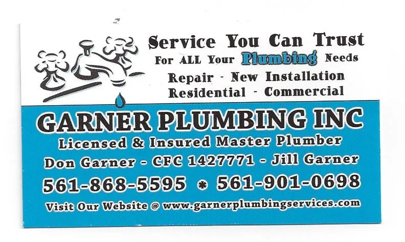Slide of Garner Plumbing