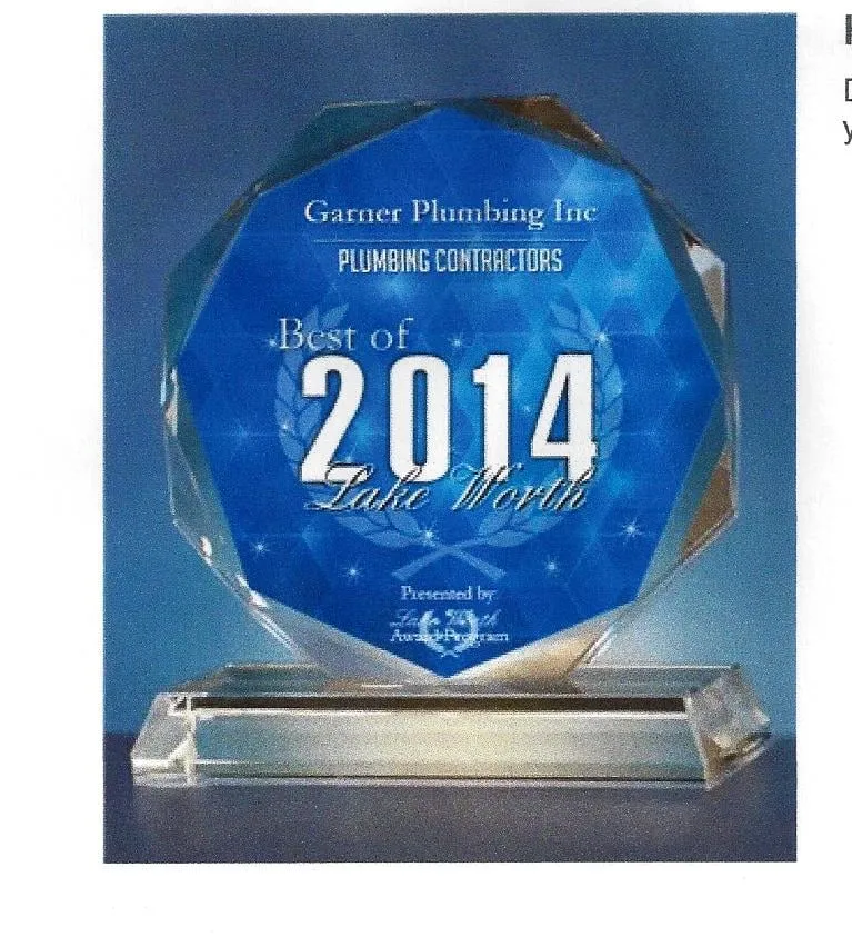 Slide of Garner Plumbing