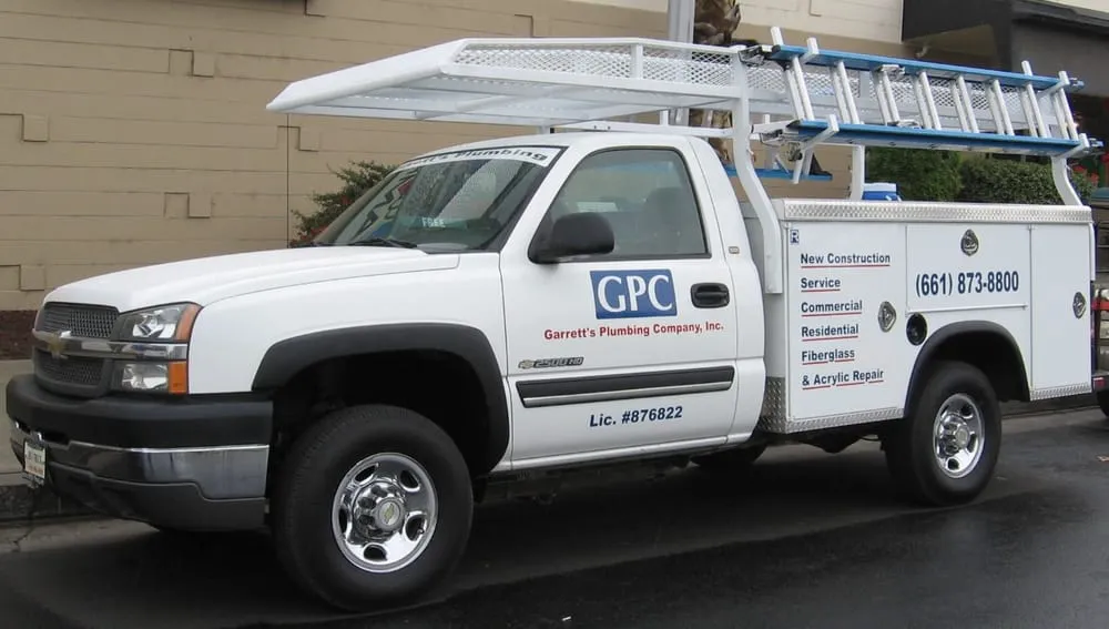 Slide of Garrett's Plumbing