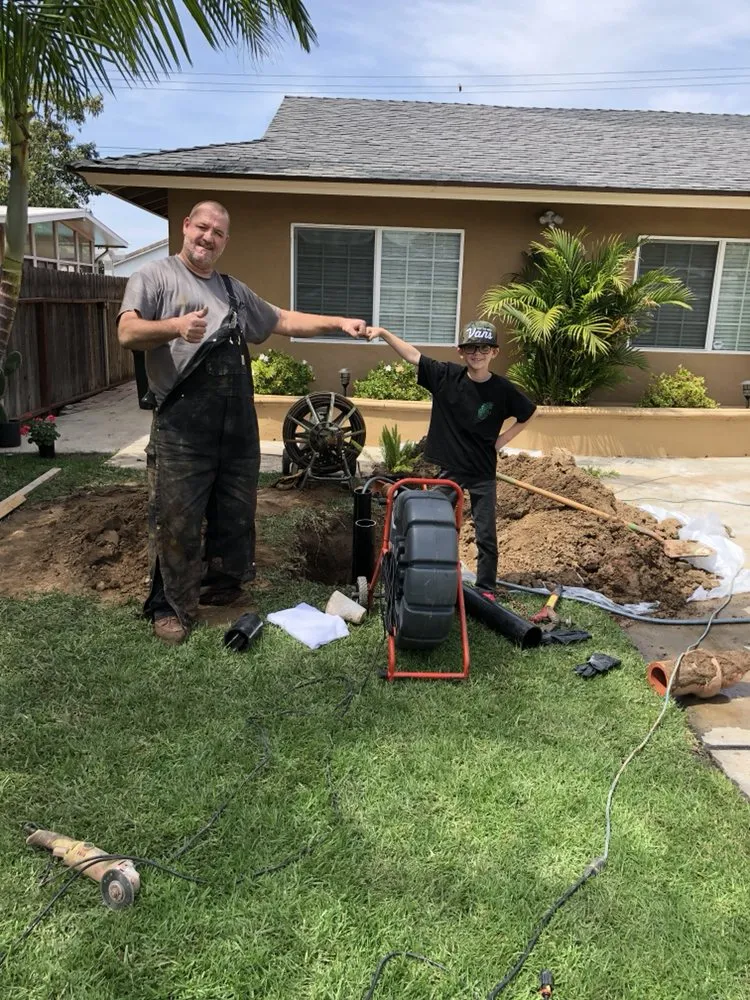 Slide of Garrett's Plumbing