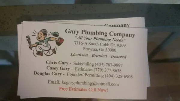 Gary Plumbing Company