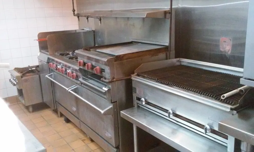 Slide of Gas Connection and Equipment