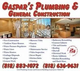 Slide of Gaspar's Plumbing