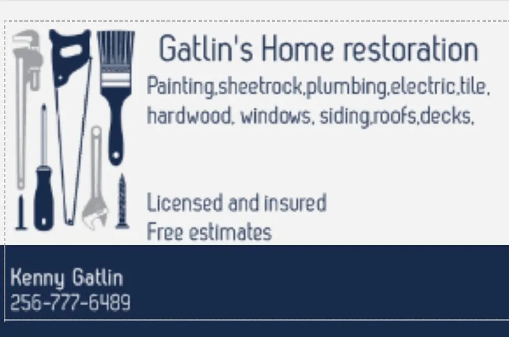 Slide of Gatlin's Home Restoration