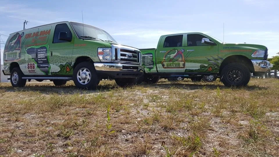 Slide of Gator Drain and Plumbing