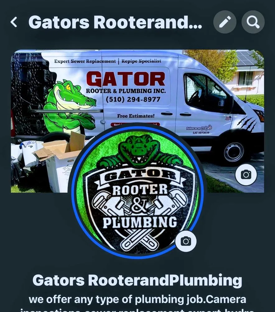 Slide of Gator Rooter and Plumbing