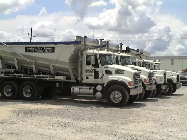 Slide of Gators Sand Pumping