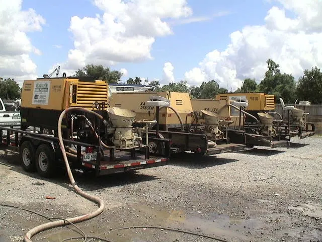 Slide of Gators Sand Pumping