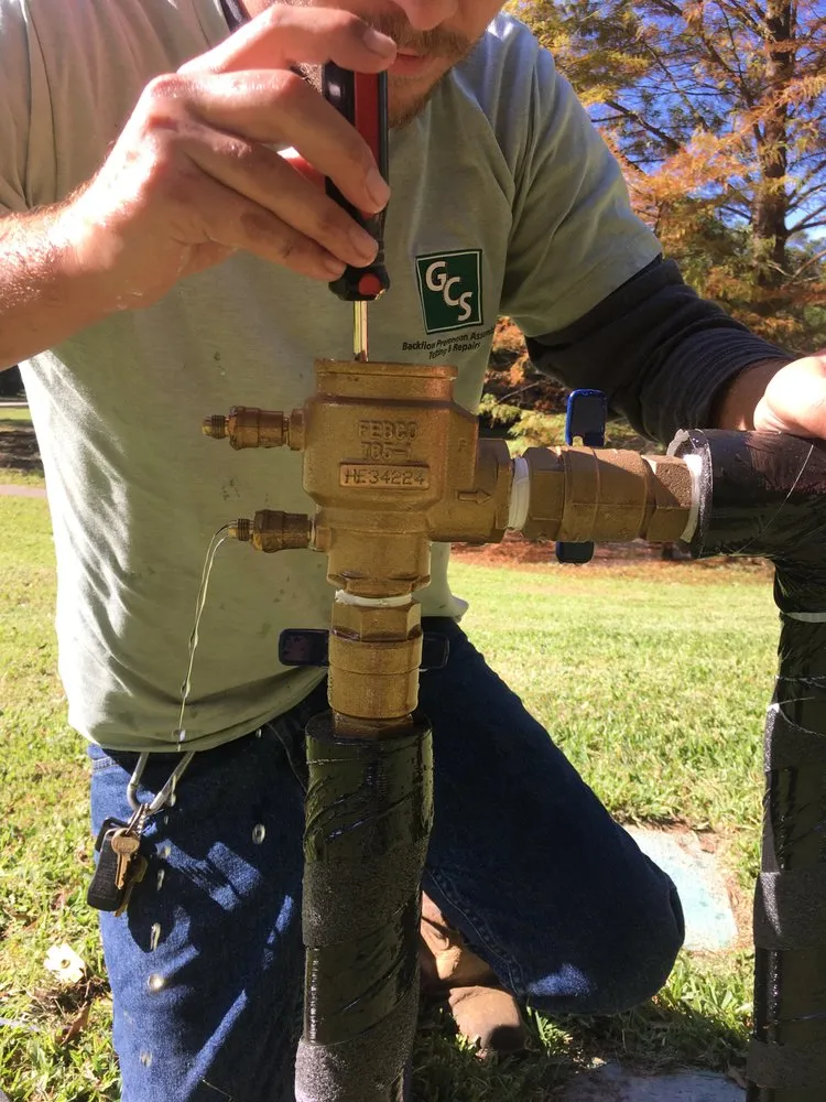 Slide of GCS Backflow Services