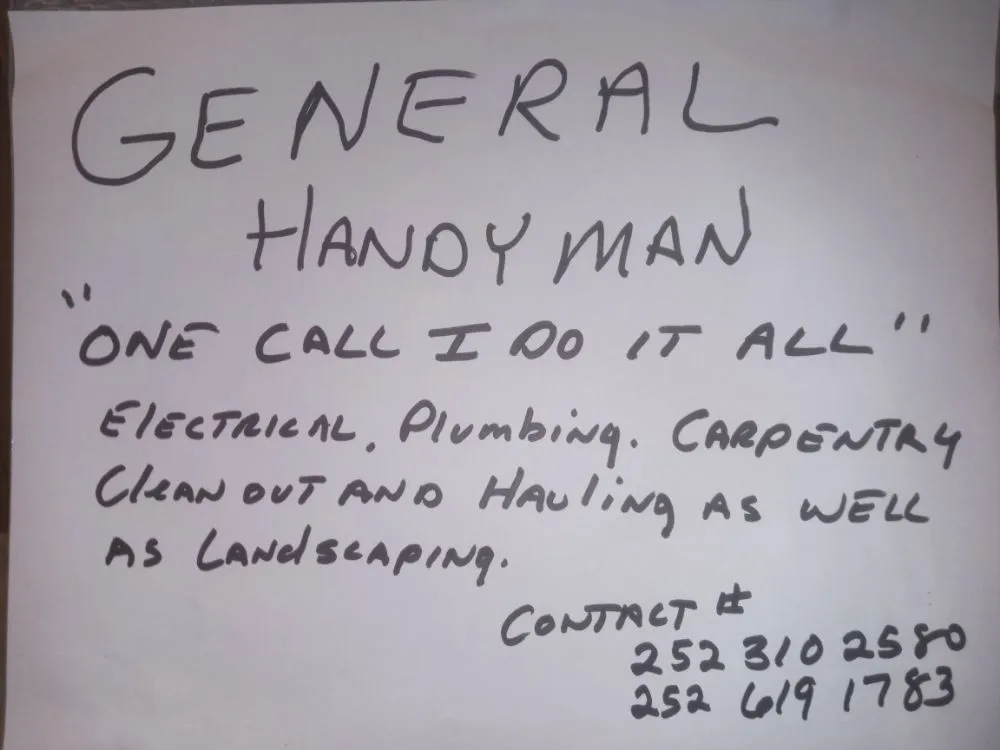 Slide of General Handyman