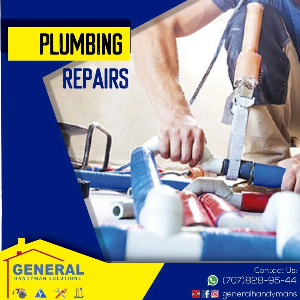 Quality pipe repair experts serving Fairfield, CA - General Handyman Solutions