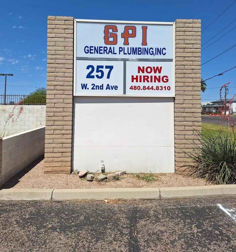 Slide of General Plumbing