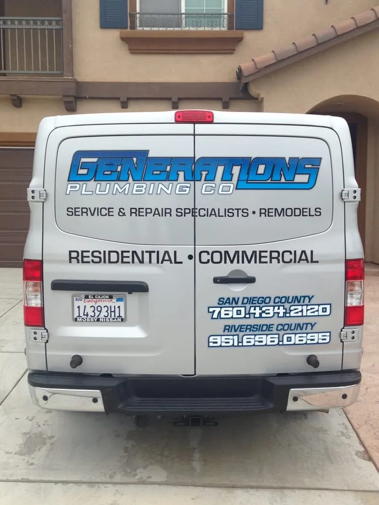 Slide of Generations Plumbing