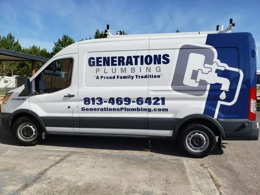 Generations plumbing Logo