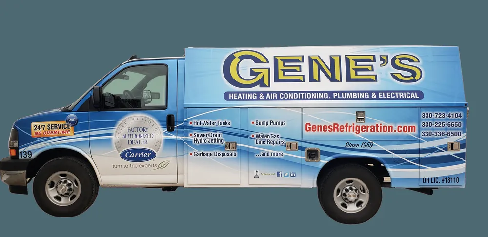 Slide of Gene's Refrigeration, Heating & Air Conditioning