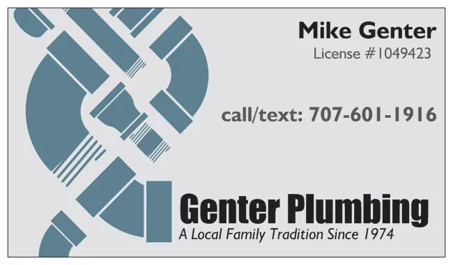 Slide of Genter Plumbing