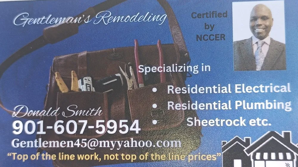 Slide of Gentleman's Remodeling