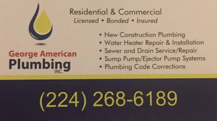 Slide of George American Plumbing