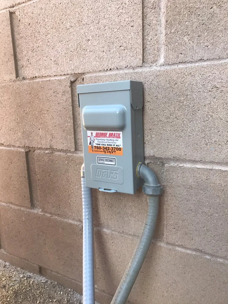 Slide of George Brazil Services