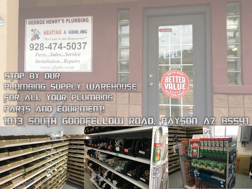 Reliable leak detection service in Payson, AZ - George Henry's Plumbing, Heating, & Cooling