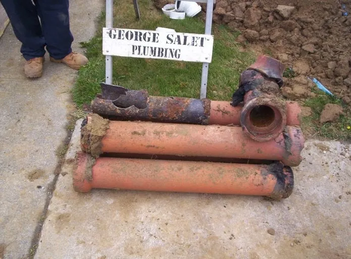 Slide of George Salet Plumbing