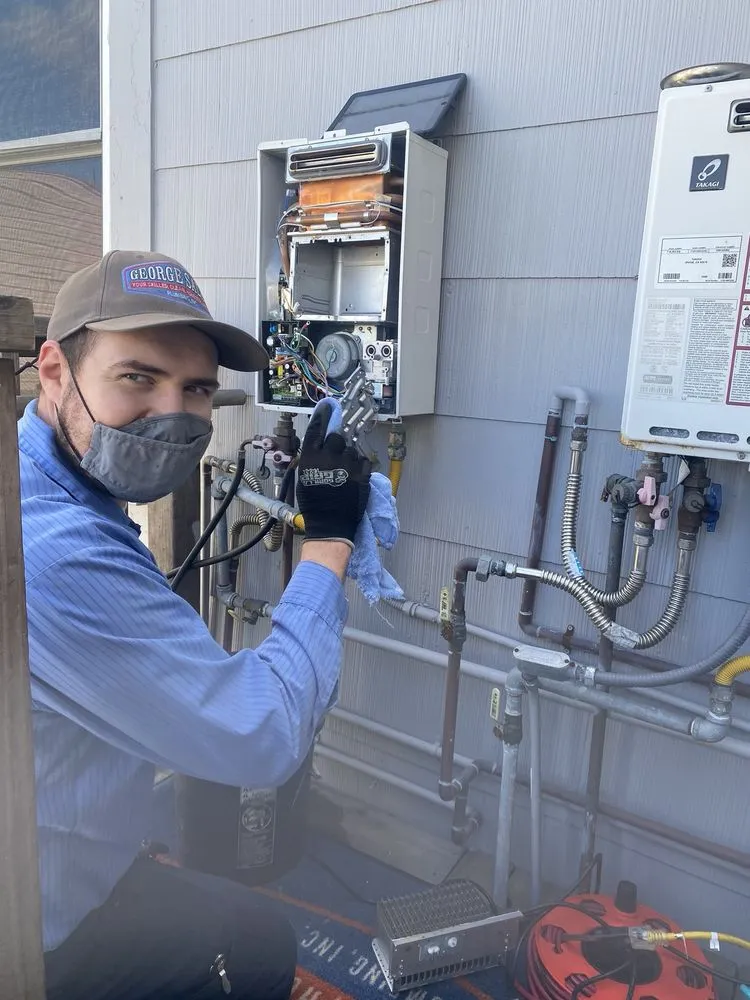 Slide of George Salet Plumbing