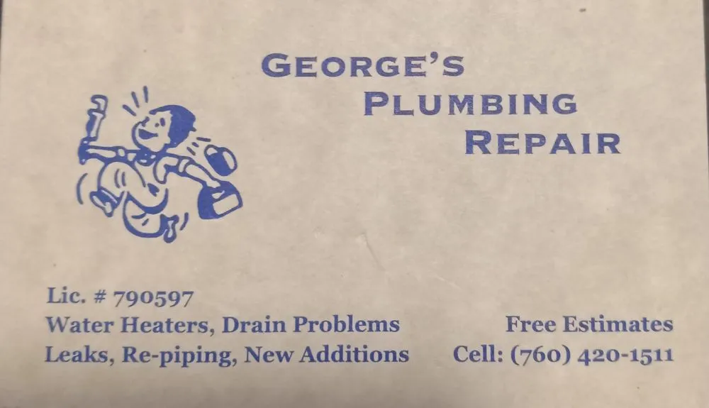 Slide of George's Plumbing Repair