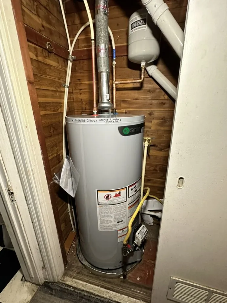 Quality water heater service experts serving Liverpool, PA - Georges Plumbing Service