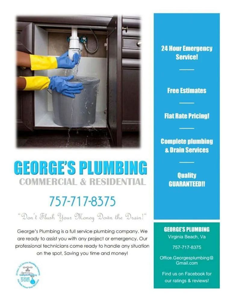 Slide of George's Plumbing