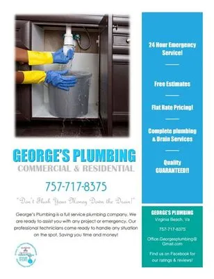 George's Plumbing Logo