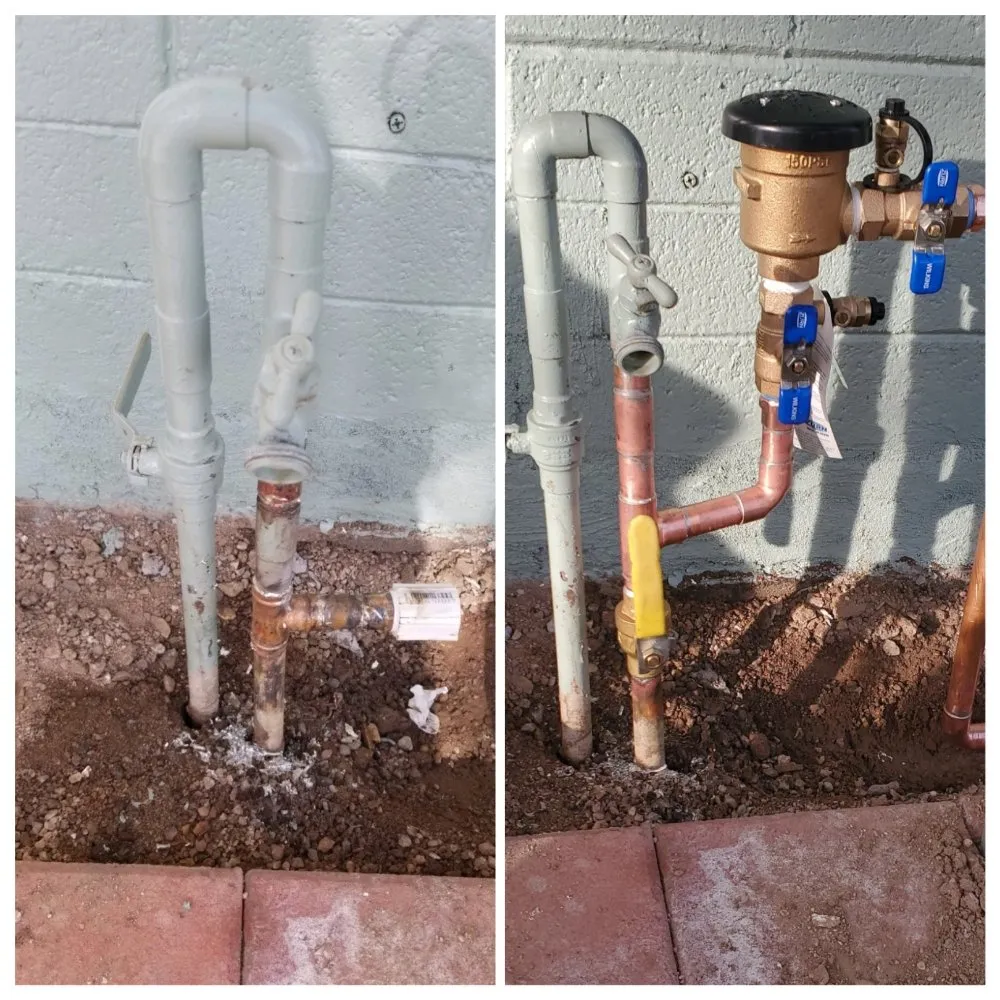 Slide of George's Sons Plumbing