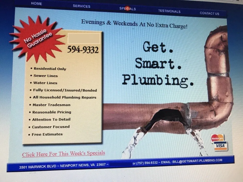Slide of Get Smart Plumbing