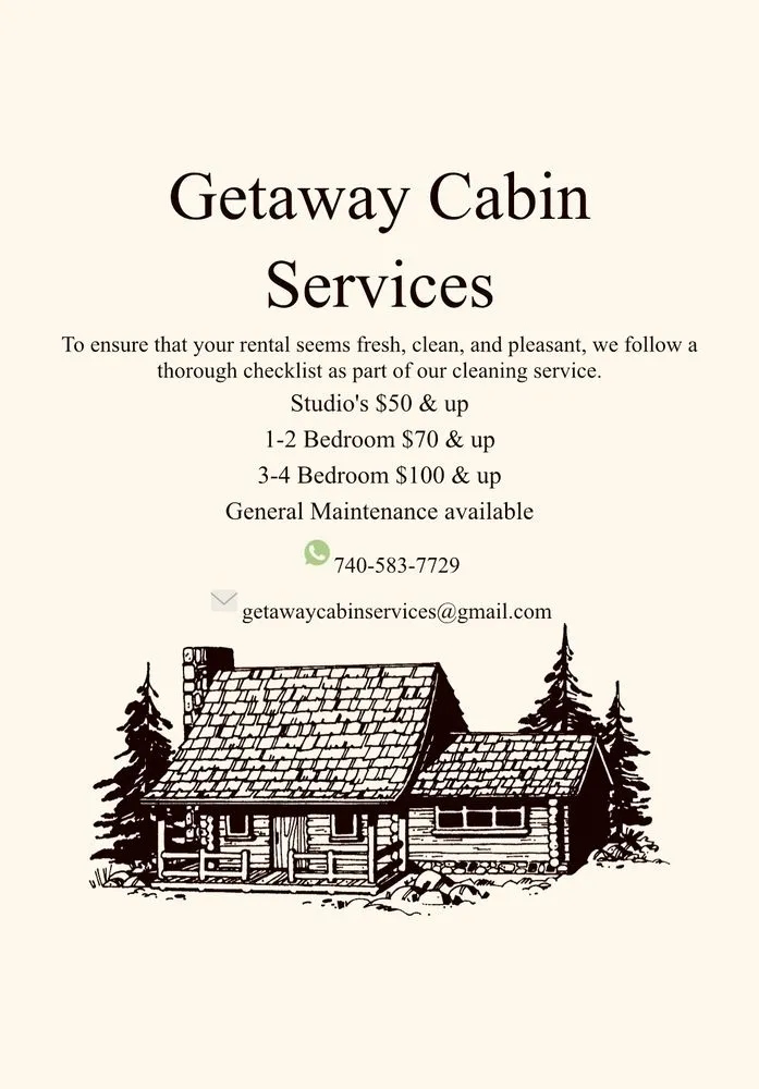 Slide of Getaway Cabin Services