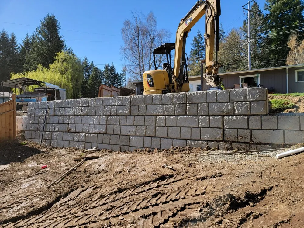 Slide of Get'er Done excavating