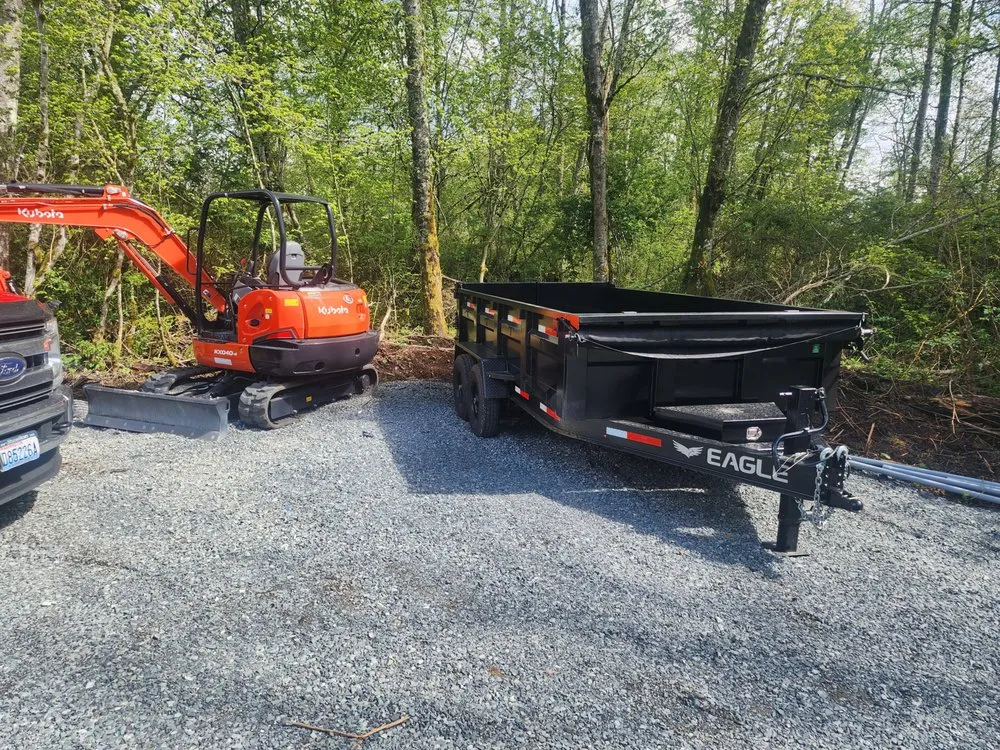 Slide of Get'er Done excavating