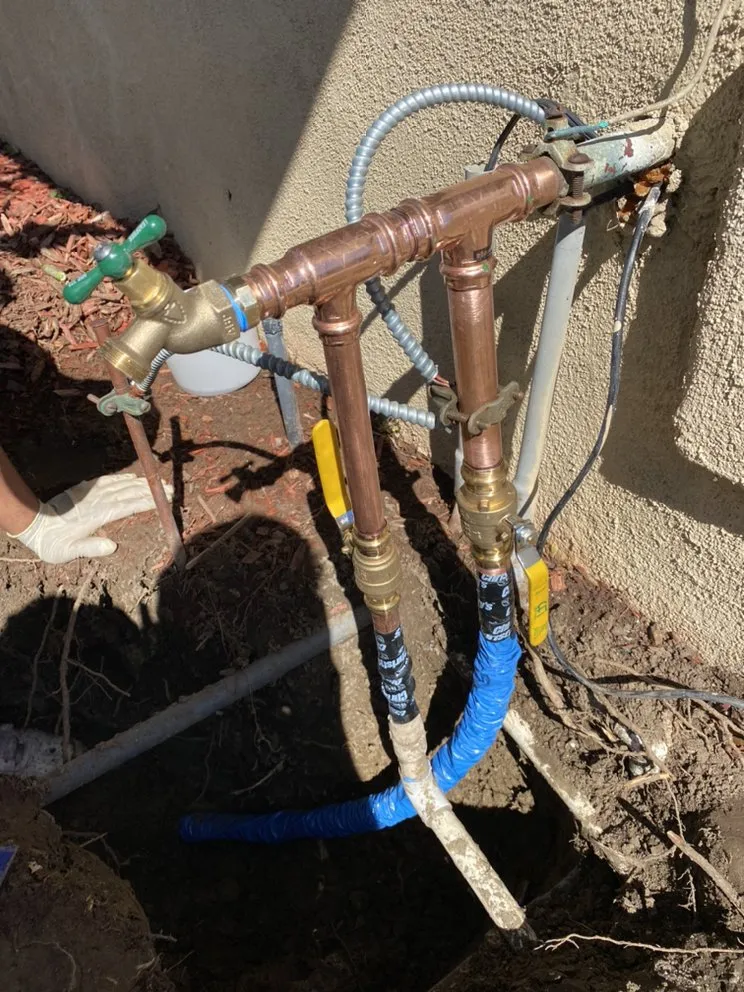 Slide of Geyser Plumbing