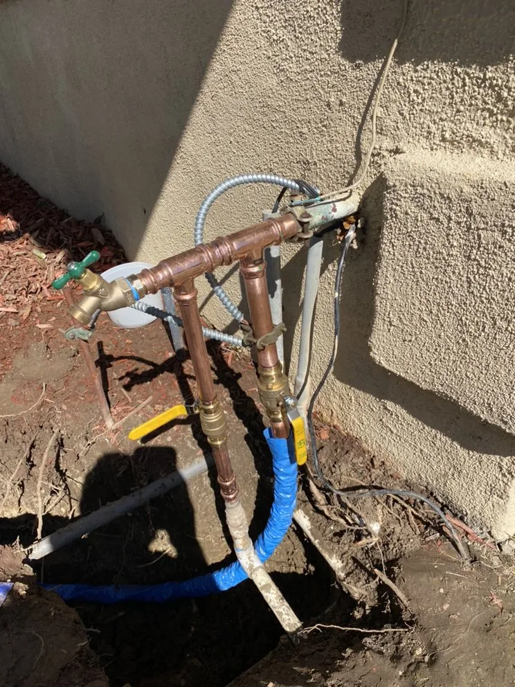 Slide of Geyser Plumbing