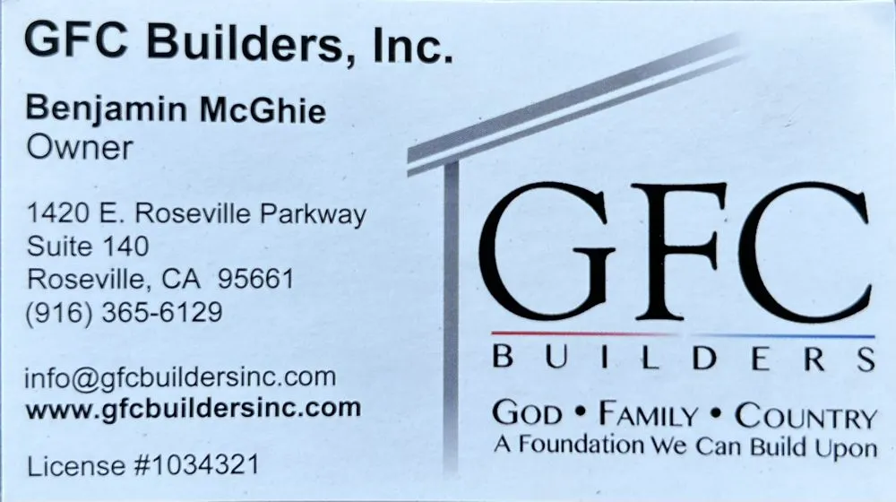 Slide of GFC Builders