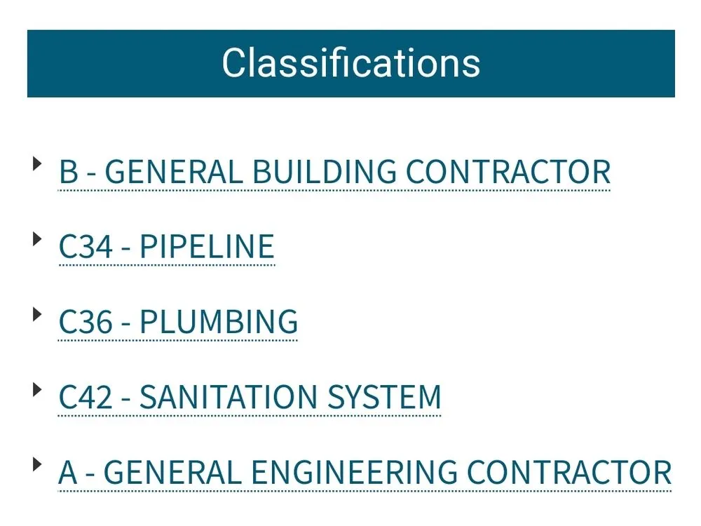 Slide of GG Garcia Plumbing